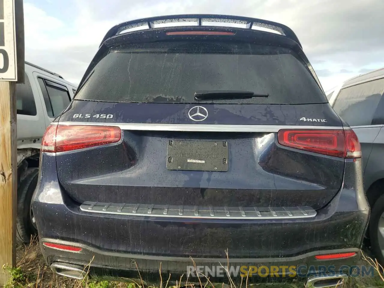 6 Photograph of a damaged car 4JGFF5KE9NA662235 MERCEDES-BENZ GLS-CLASS 2022