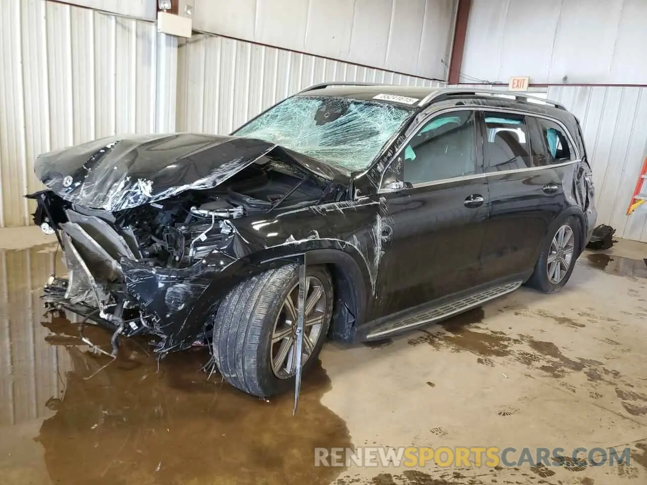 1 Photograph of a damaged car 4JGFF5KE9NA716147 MERCEDES-BENZ GLS-CLASS 2022