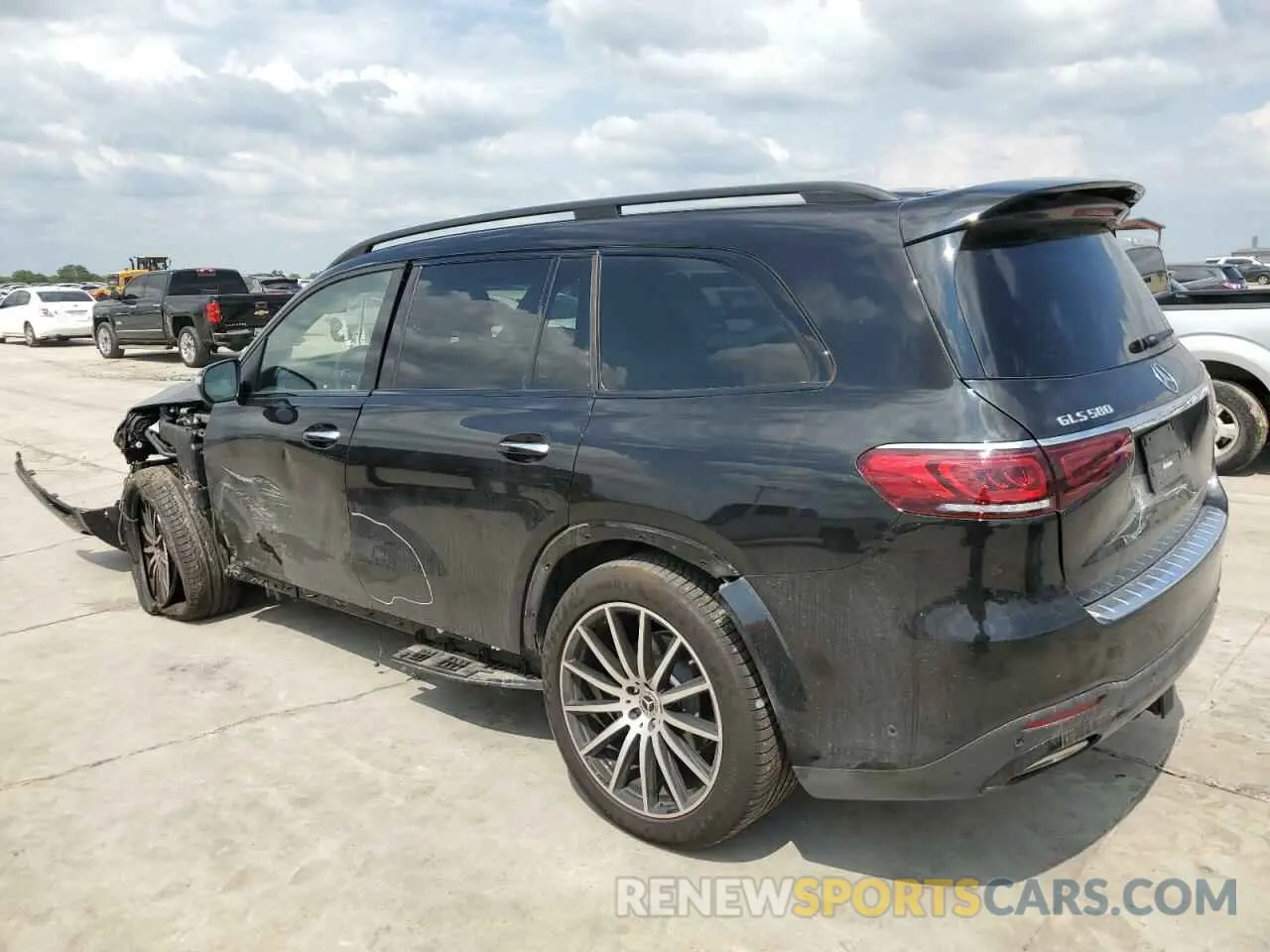 2 Photograph of a damaged car 4JGFF8GE1PB007316 MERCEDES-BENZ GLS-CLASS 2023