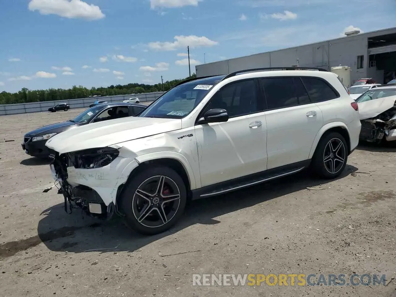 1 Photograph of a damaged car 4JGFF8GE9PA948910 MERCEDES-BENZ GLS-CLASS 2023