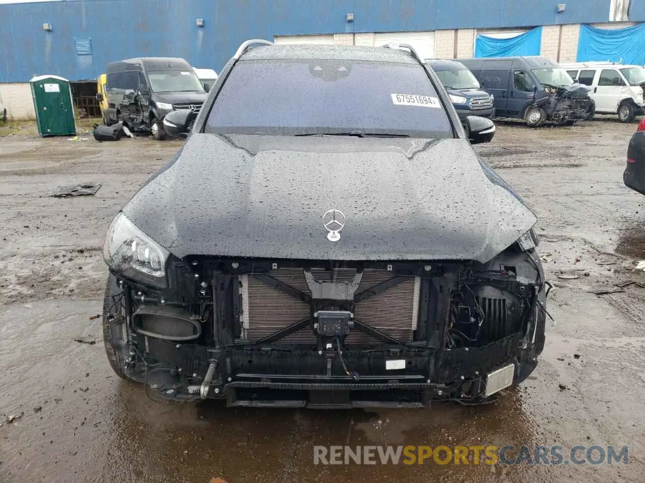 5 Photograph of a damaged car 4JGFF8HB1PA999662 MERCEDES-BENZ GLS-CLASS 2023