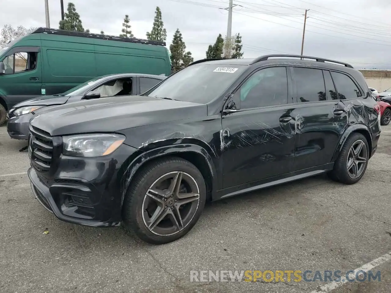 1 Photograph of a damaged car 4JGFF5KE4RB134960 MERCEDES-BENZ GLS-CLASS 2024