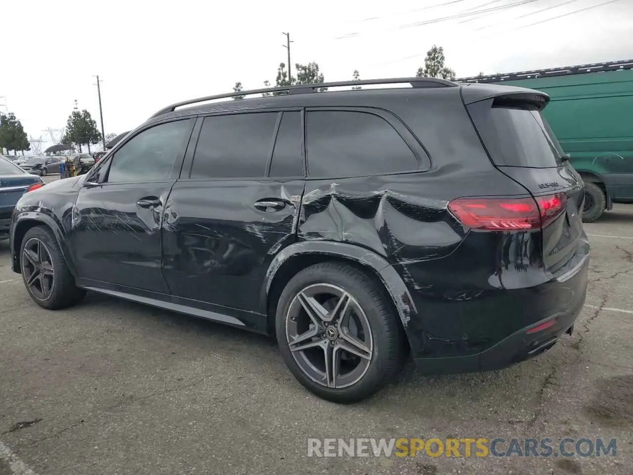 2 Photograph of a damaged car 4JGFF5KE4RB134960 MERCEDES-BENZ GLS-CLASS 2024