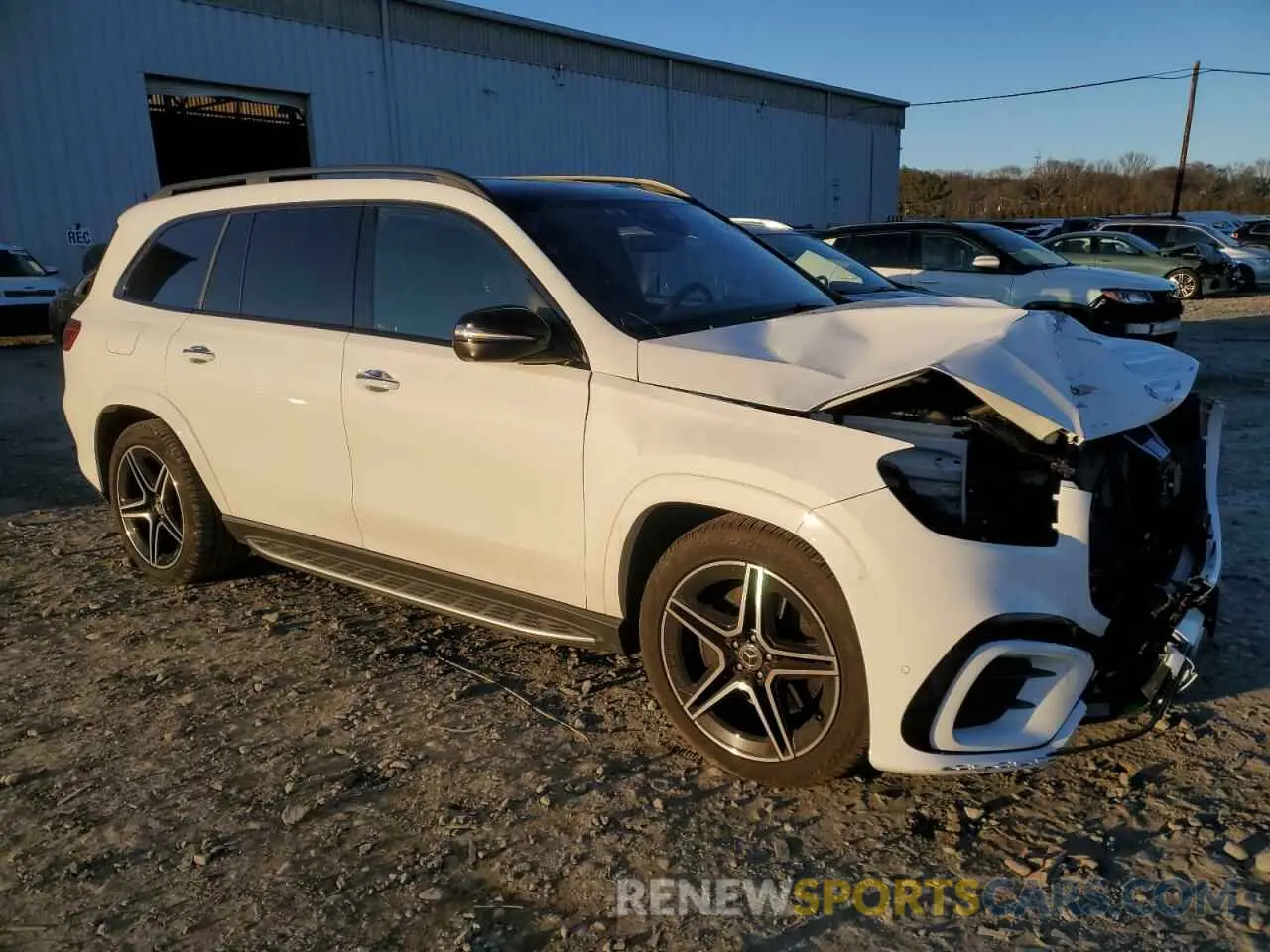 4 Photograph of a damaged car 4JGFF5KE8RB213614 MERCEDES-BENZ GLS-CLASS 2024