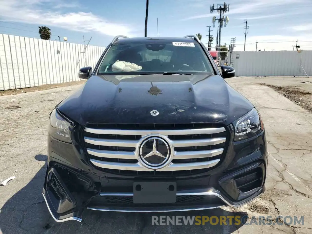 5 Photograph of a damaged car 4JGFF5KE0SB368048 MERCEDES-BENZ GLS-CLASS 2025