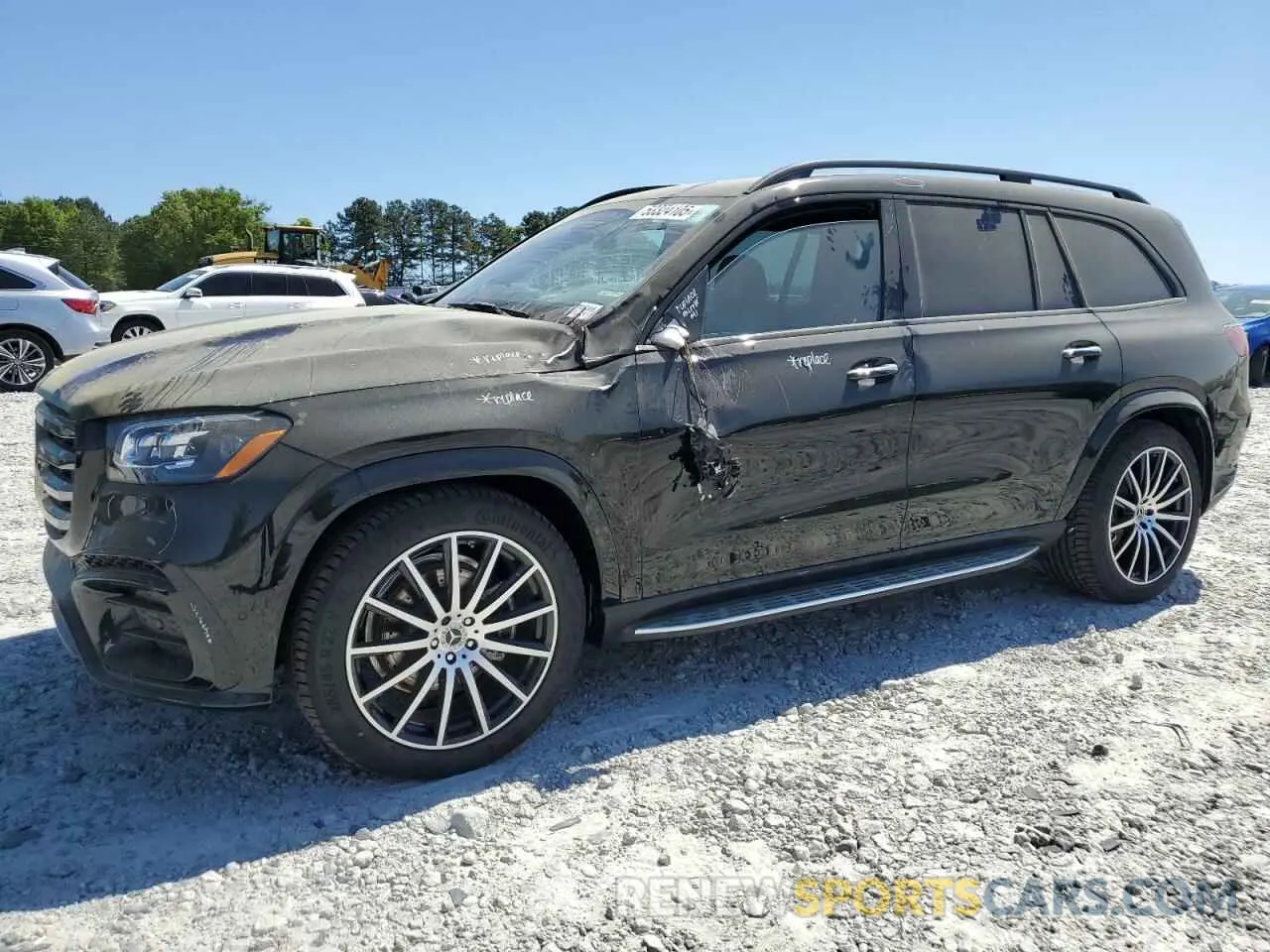 1 Photograph of a damaged car 4JGFF5KE7SB300992 MERCEDES-BENZ GLS-CLASS 2025