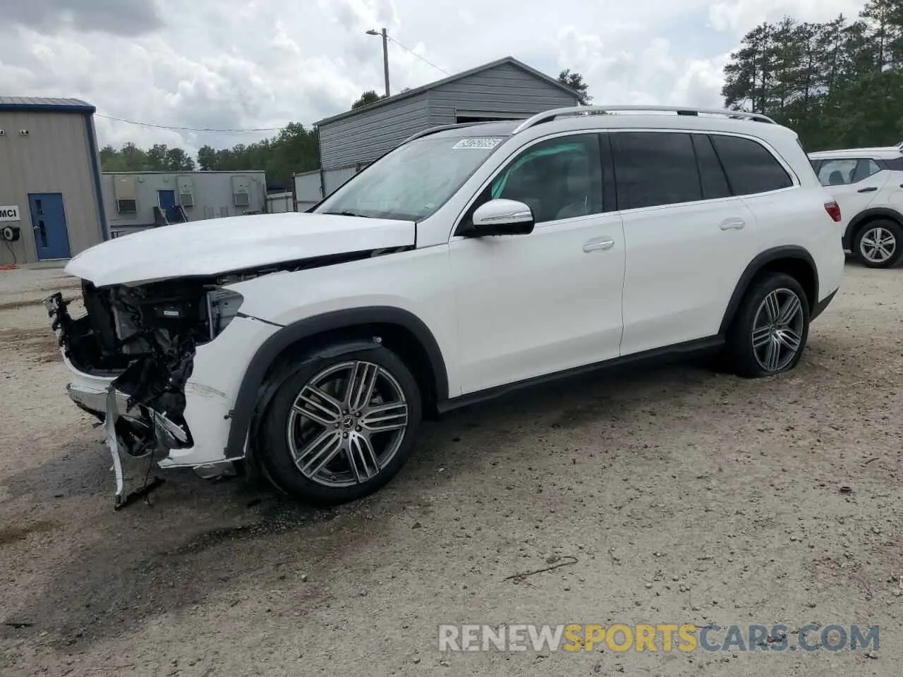1 Photograph of a damaged car 4JGFF5KEXSB404070 MERCEDES-BENZ GLS-CLASS 2025