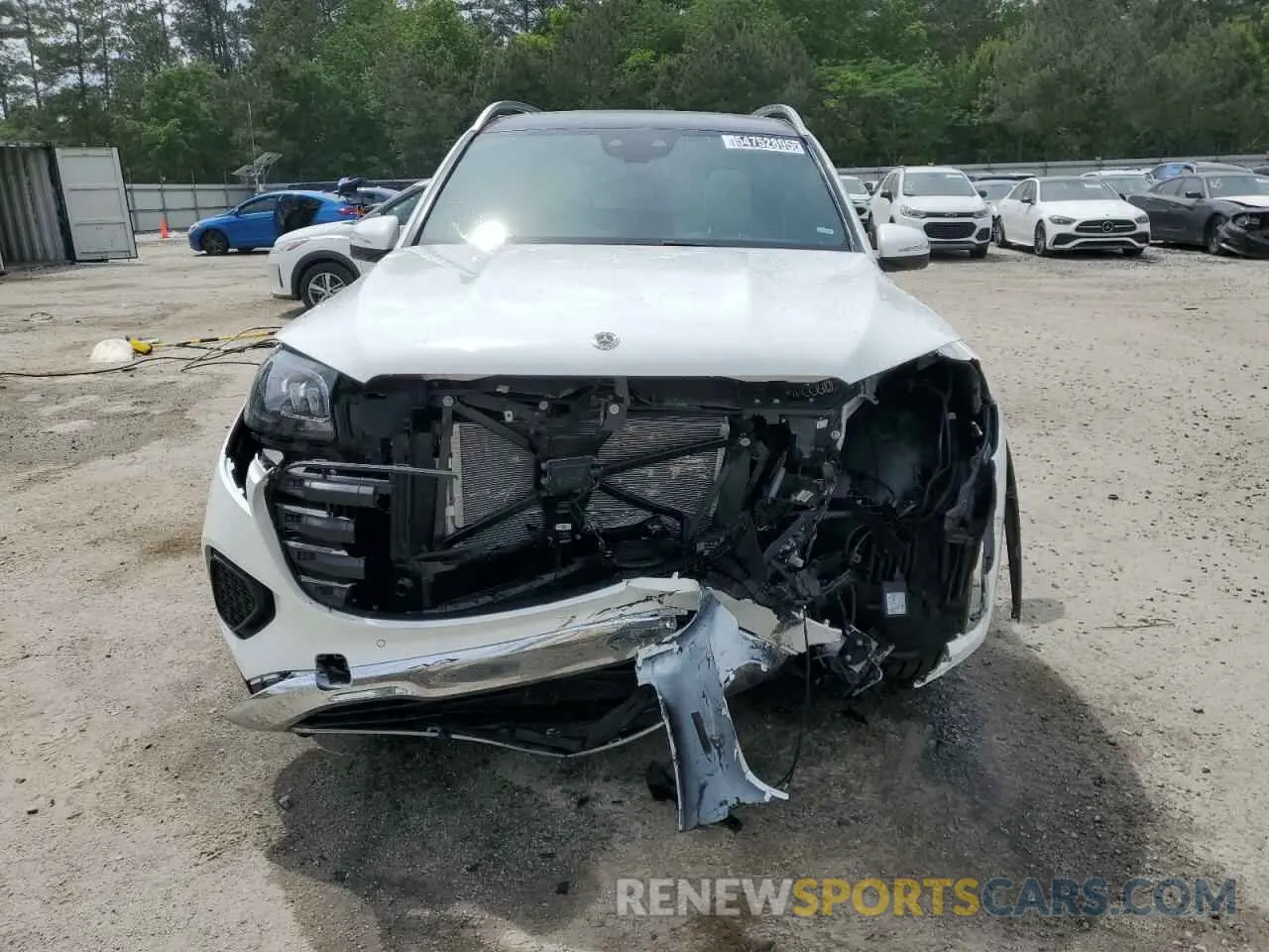 5 Photograph of a damaged car 4JGFF5KEXSB404070 MERCEDES-BENZ GLS-CLASS 2025