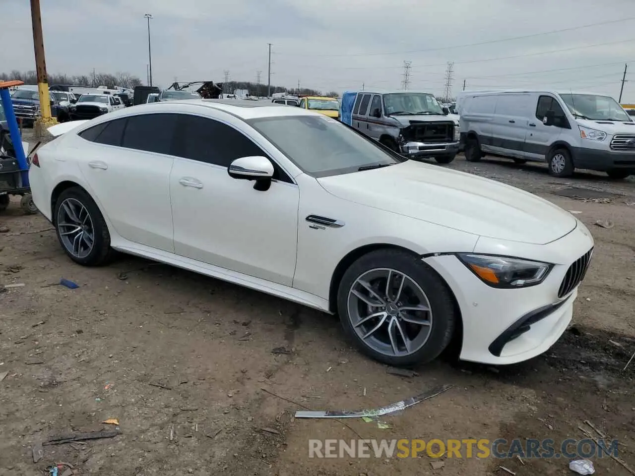 4 Photograph of a damaged car WDD7X6BB0KA007660 MERCEDES-BENZ GT-CLASS 2019