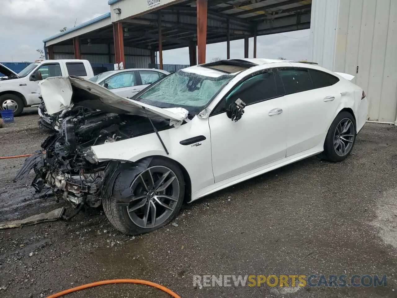 1 Photograph of a damaged car WDD7X6BB3KA003814 MERCEDES-BENZ GT-CLASS 2019