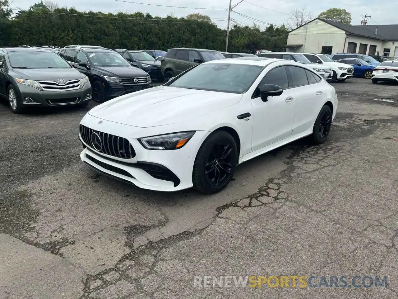 1 Photograph of a damaged car WDD7X6BB3KA004106 MERCEDES-BENZ GT-CLASS 2019