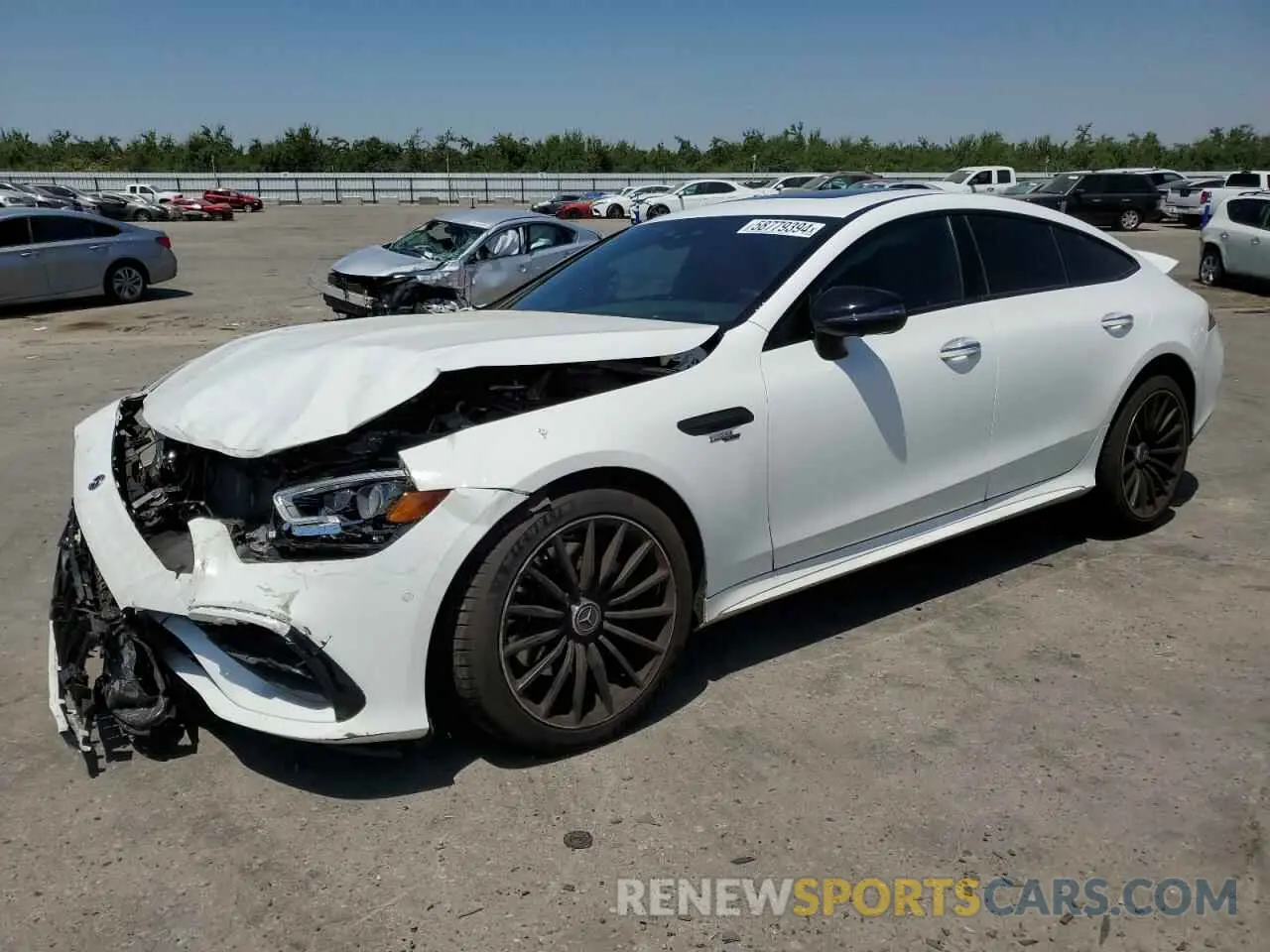1 Photograph of a damaged car WDD7X6BB7KA007865 MERCEDES-BENZ GT-CLASS 2019