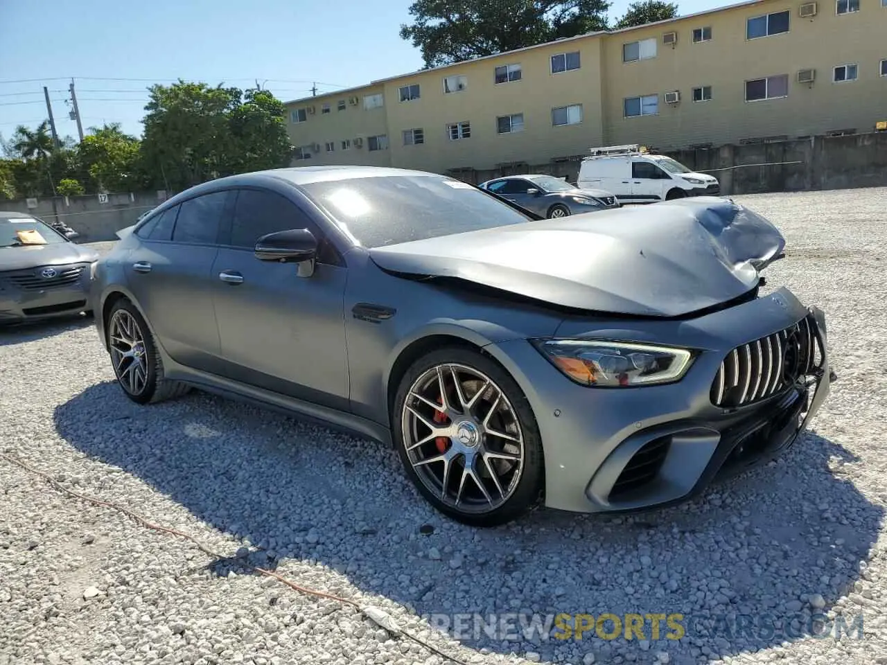 4 Photograph of a damaged car WDD7X8JB0KA006506 MERCEDES-BENZ GT-CLASS 2019
