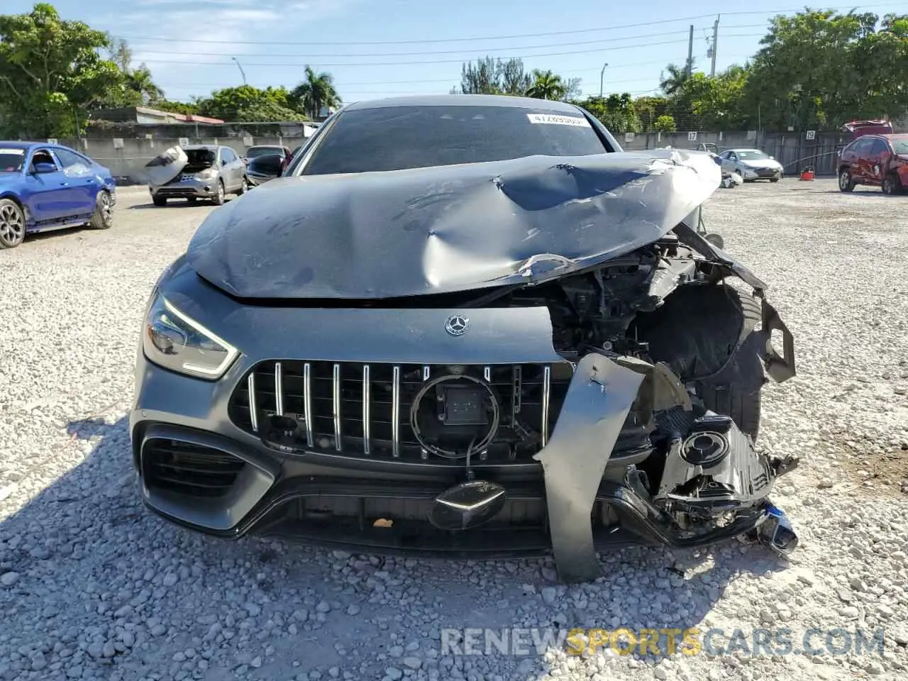 5 Photograph of a damaged car WDD7X8JB0KA006506 MERCEDES-BENZ GT-CLASS 2019