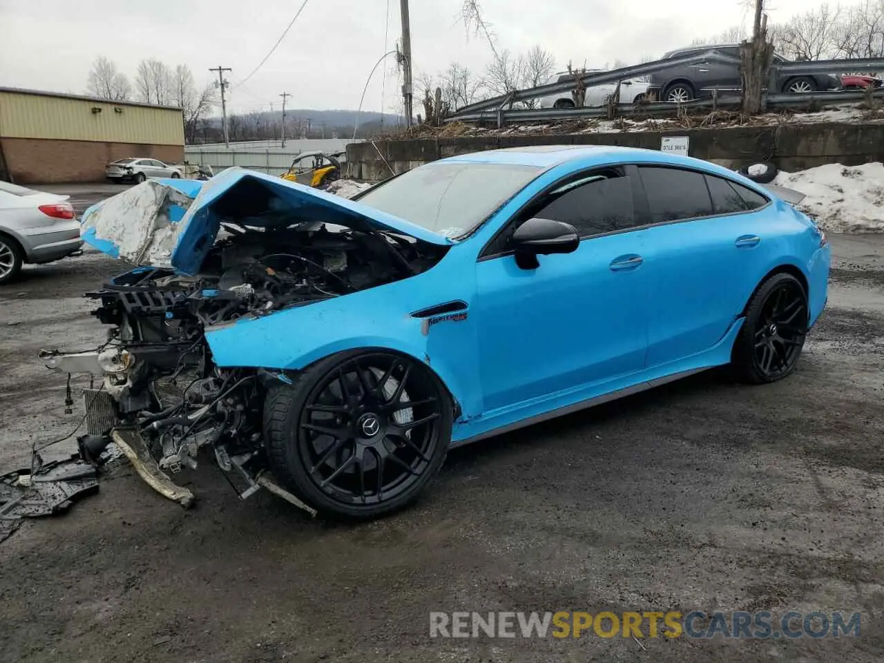 1 Photograph of a damaged car WDD7X8JB2KA001520 MERCEDES-BENZ GT-CLASS 2019