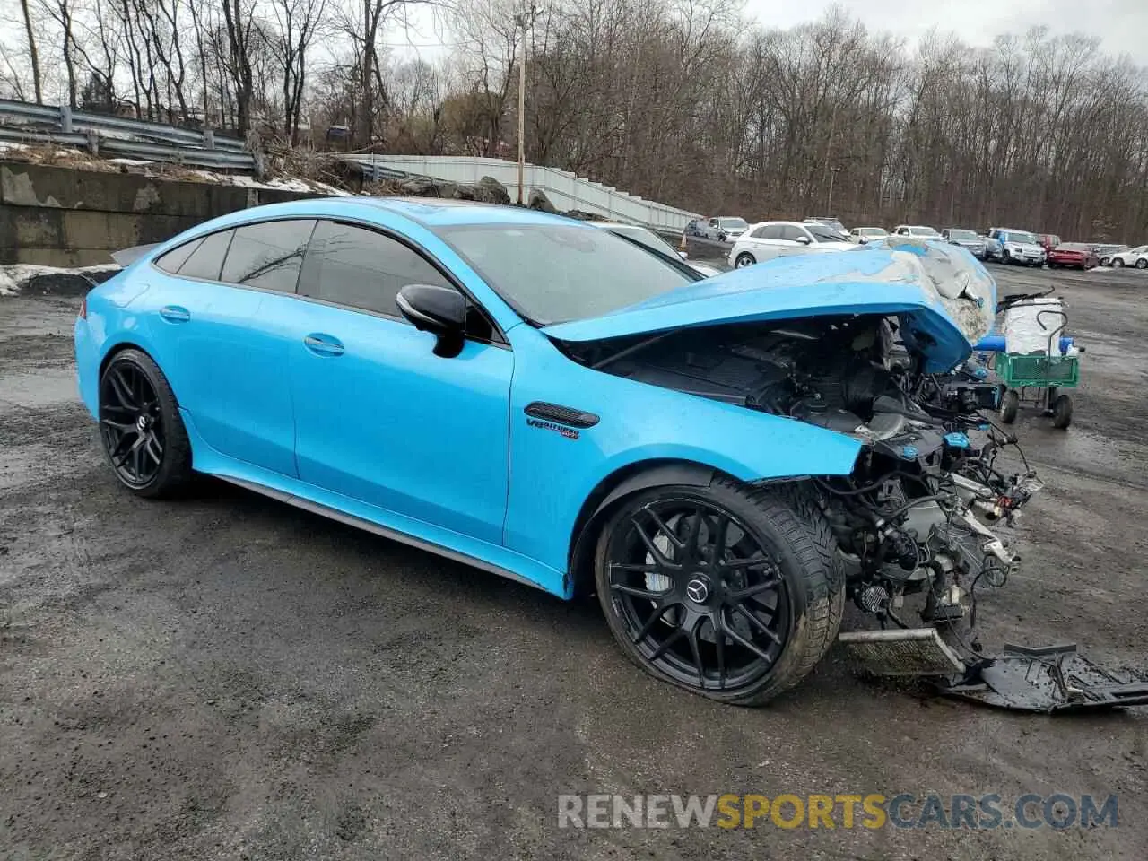 4 Photograph of a damaged car WDD7X8JB2KA001520 MERCEDES-BENZ GT-CLASS 2019