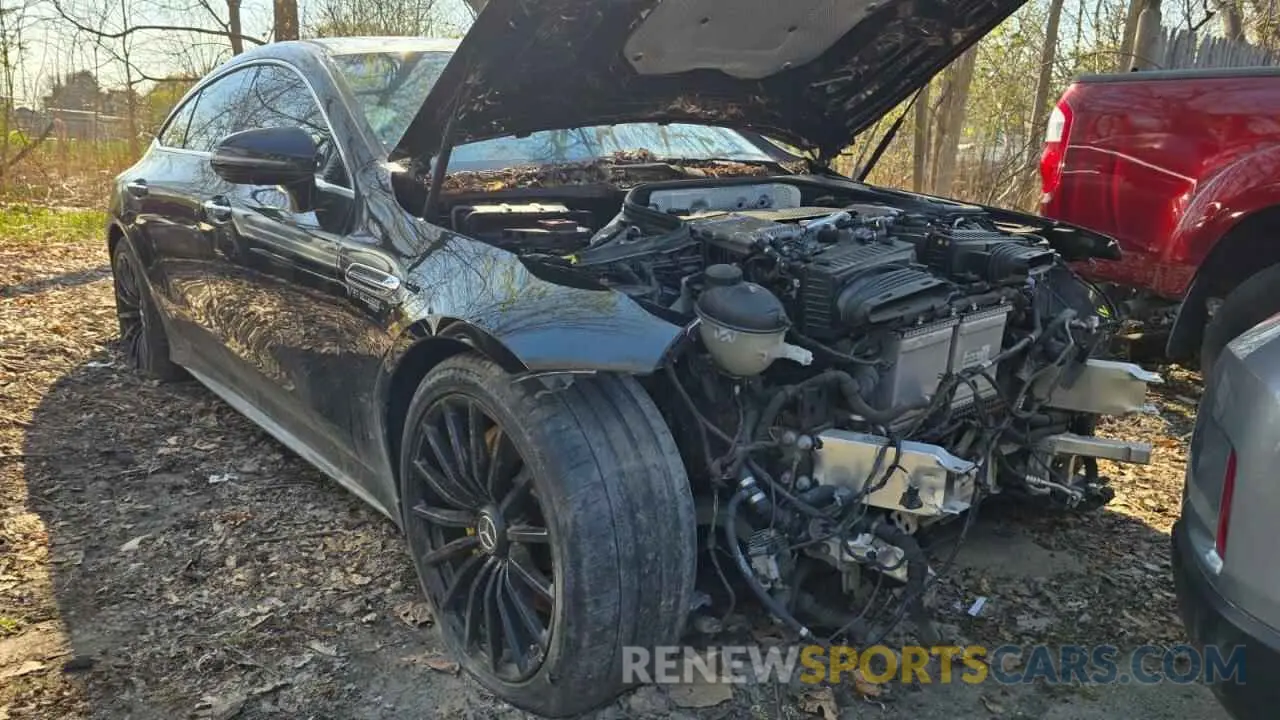 1 Photograph of a damaged car WDD7X8JB5KA001480 MERCEDES-BENZ GT-CLASS 2019