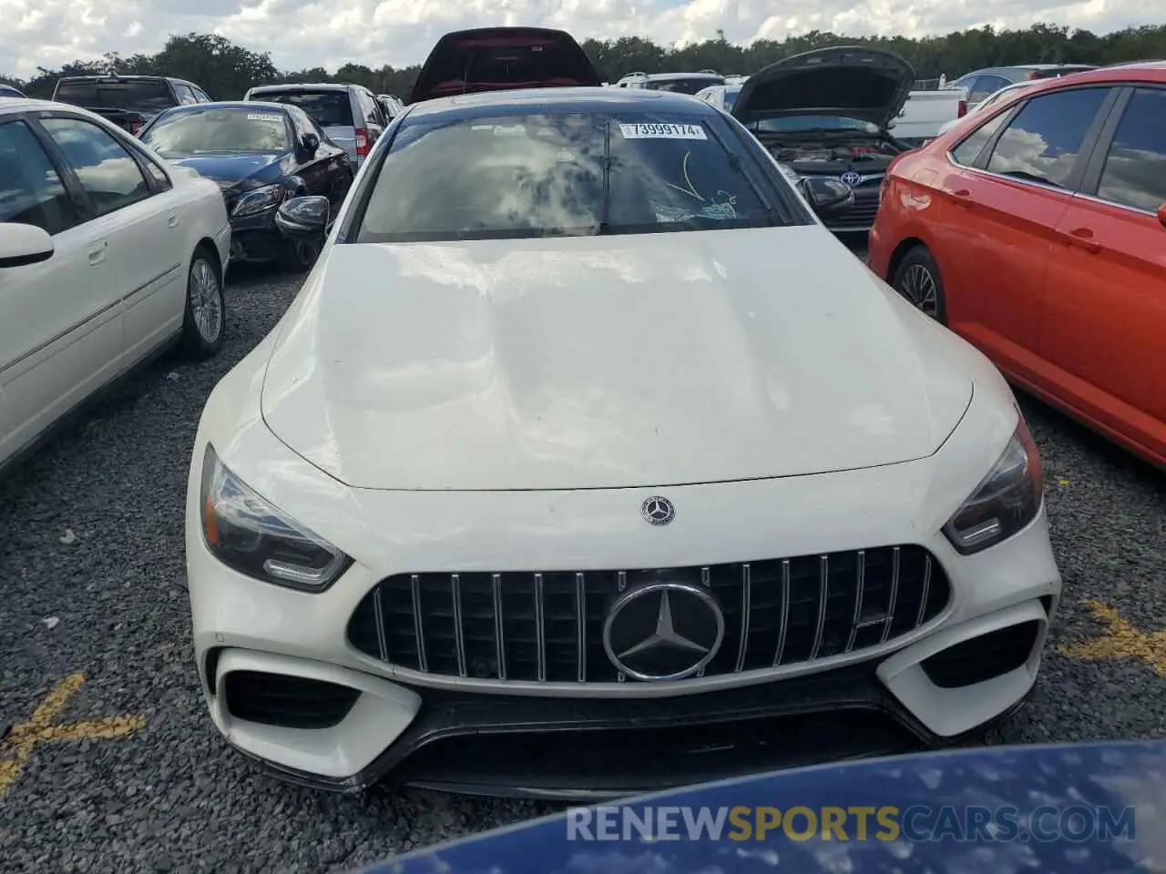 5 Photograph of a damaged car WDD7X8JB5KA006193 MERCEDES-BENZ GT-CLASS 2019