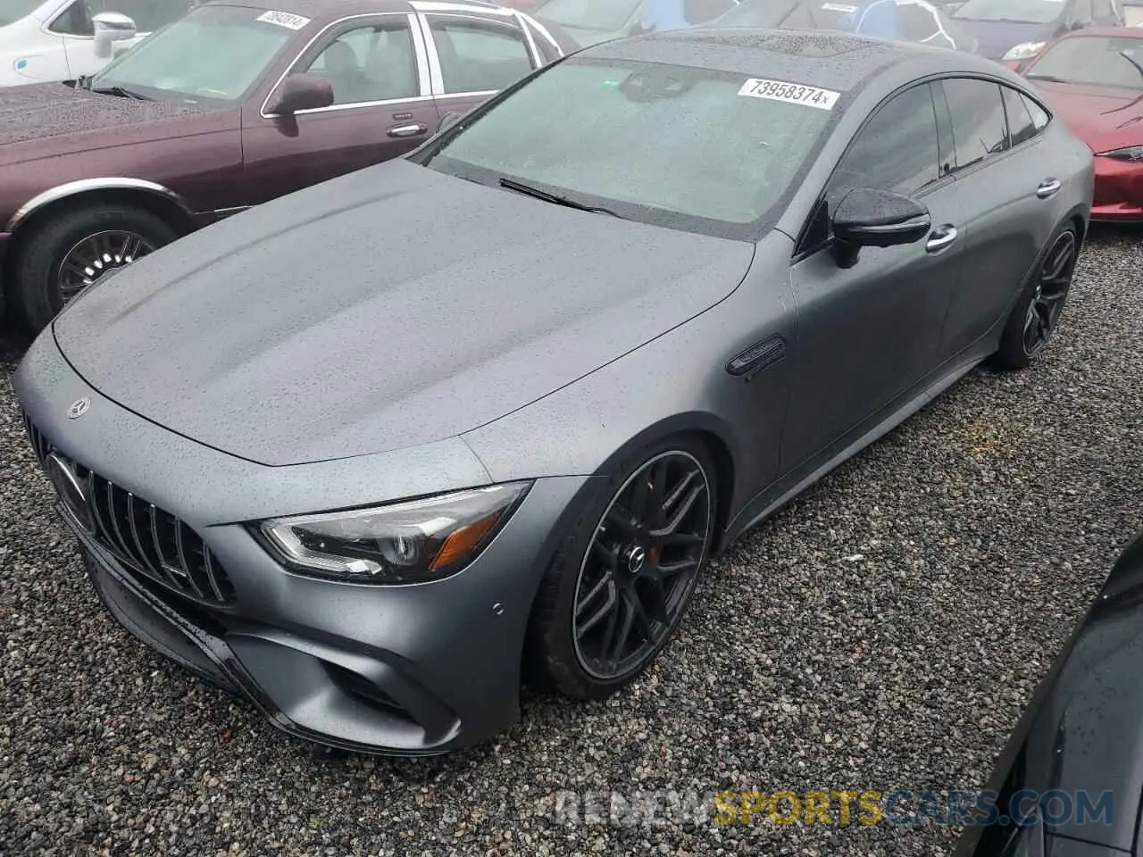 1 Photograph of a damaged car WDD7X8KB5KA005365 MERCEDES-BENZ GT-CLASS 2019