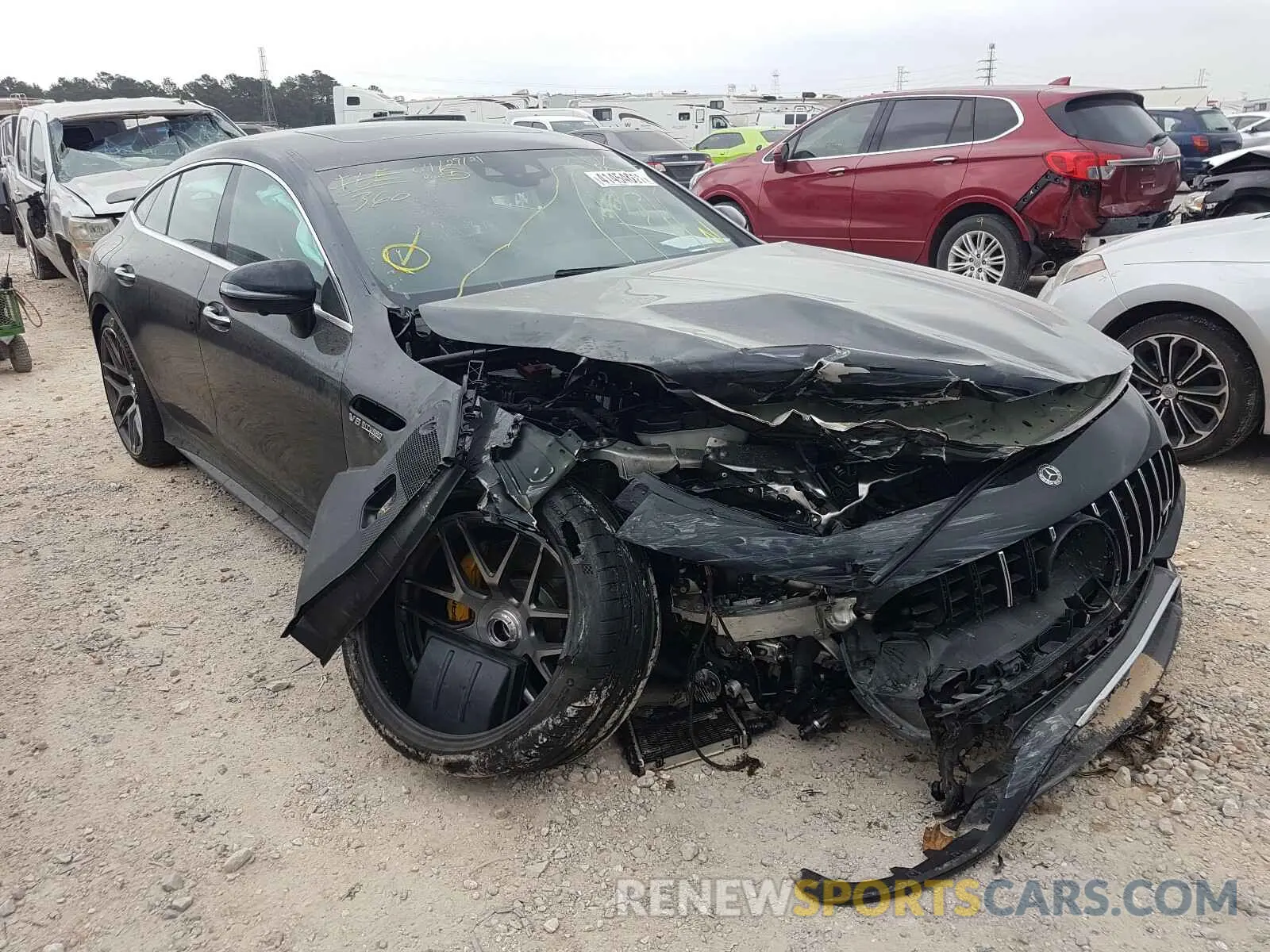 1 Photograph of a damaged car WDD7X8KB8KA000502 MERCEDES-BENZ GT-CLASS 2019