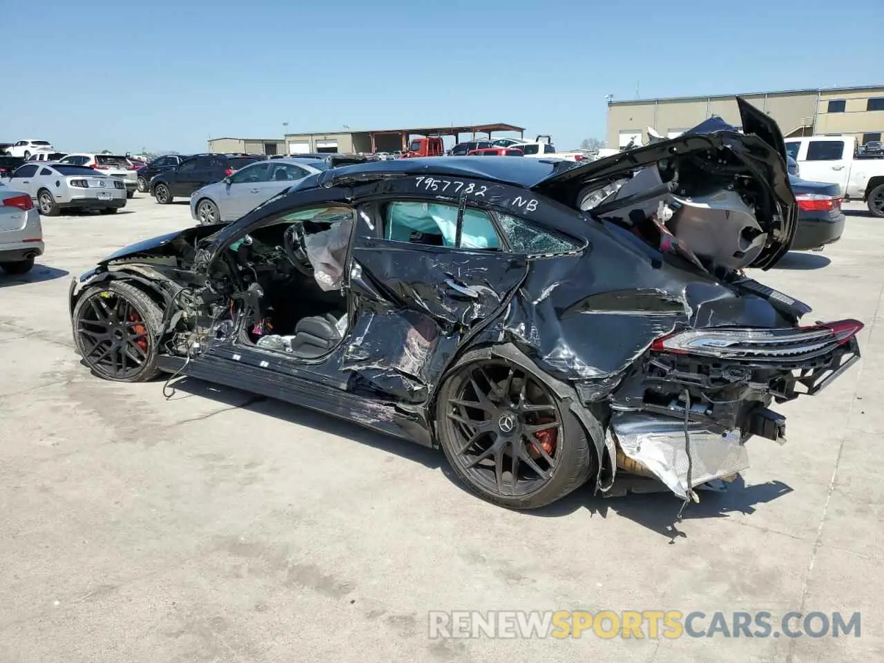 2 Photograph of a damaged car WDD7X6BB1LA013808 MERCEDES-BENZ GT-CLASS 2020