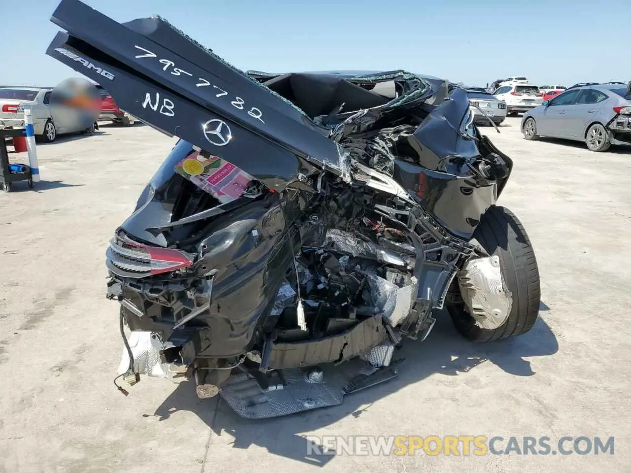 6 Photograph of a damaged car WDD7X6BB1LA013808 MERCEDES-BENZ GT-CLASS 2020