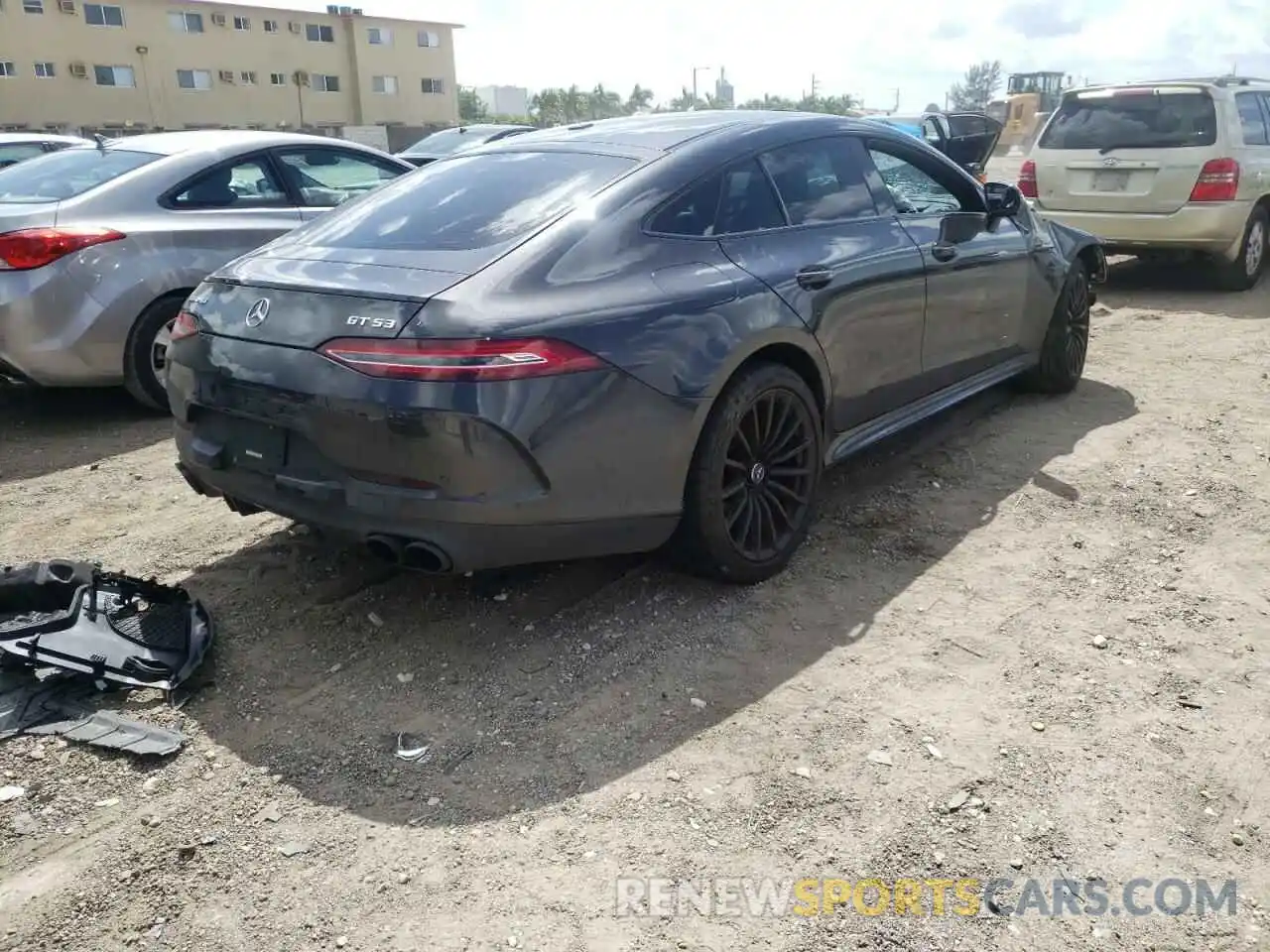 4 Photograph of a damaged car WDD7X6BB7LA014297 MERCEDES-BENZ GT-CLASS 2020