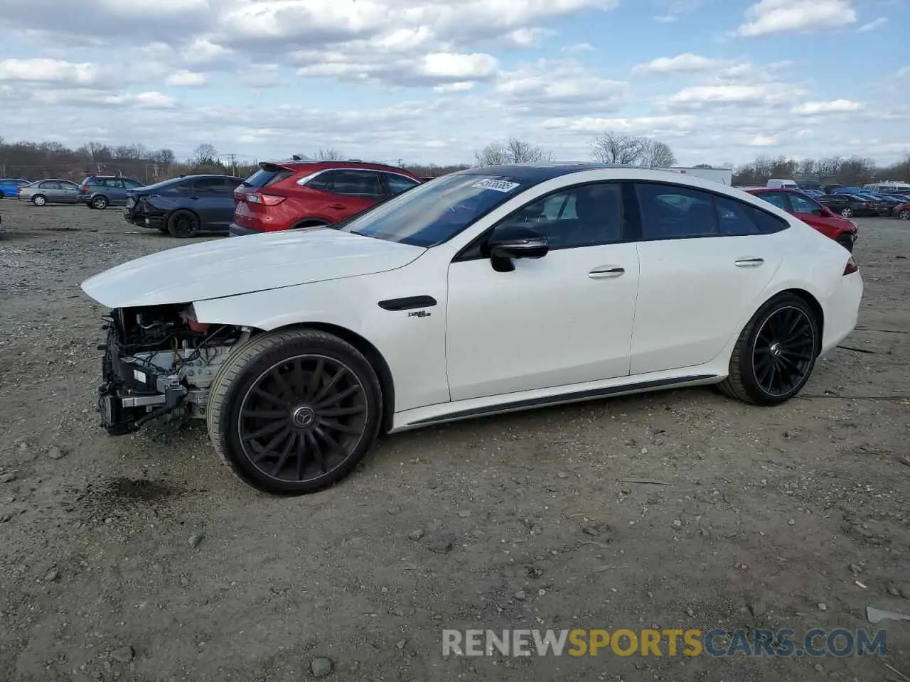 1 Photograph of a damaged car W1K7X5KB3MA035207 MERCEDES-BENZ GT-CLASS 2021