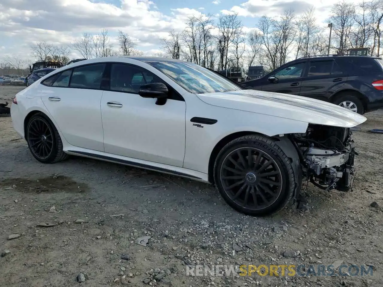 4 Photograph of a damaged car W1K7X5KB3MA035207 MERCEDES-BENZ GT-CLASS 2021