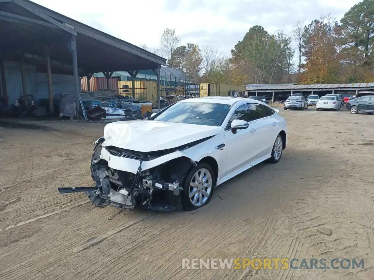 2 Photograph of a damaged car W1K7X5KB3MA037250 MERCEDES-BENZ GT-CLASS 2021