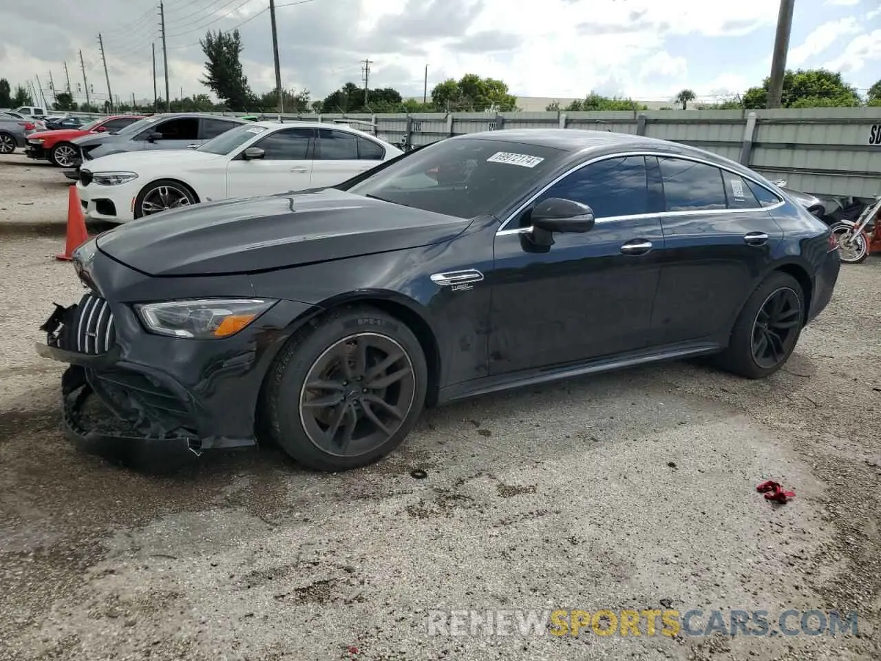 1 Photograph of a damaged car W1K7X5KB4MA035197 MERCEDES-BENZ GT-CLASS 2021