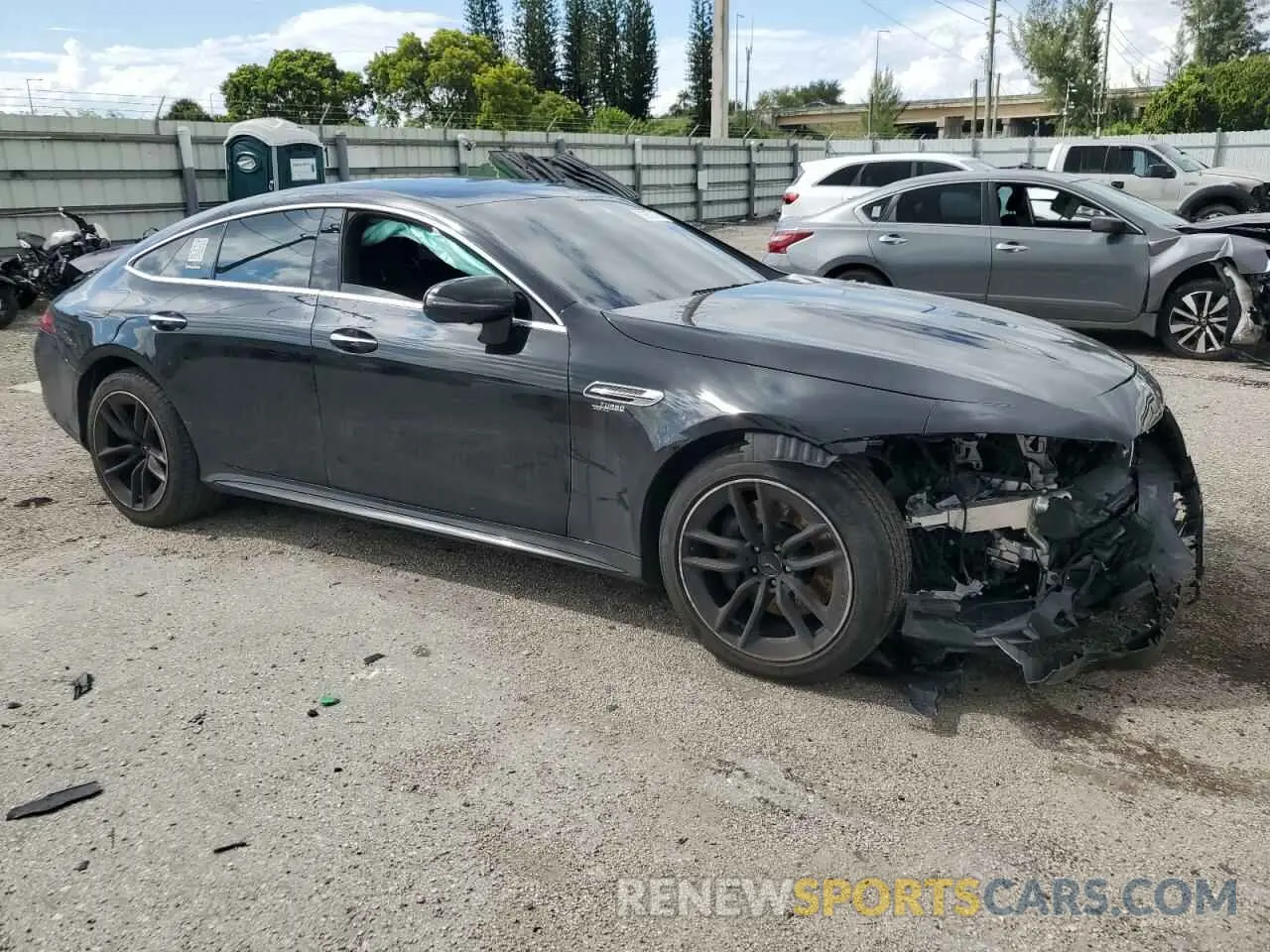 4 Photograph of a damaged car W1K7X5KB4MA035197 MERCEDES-BENZ GT-CLASS 2021