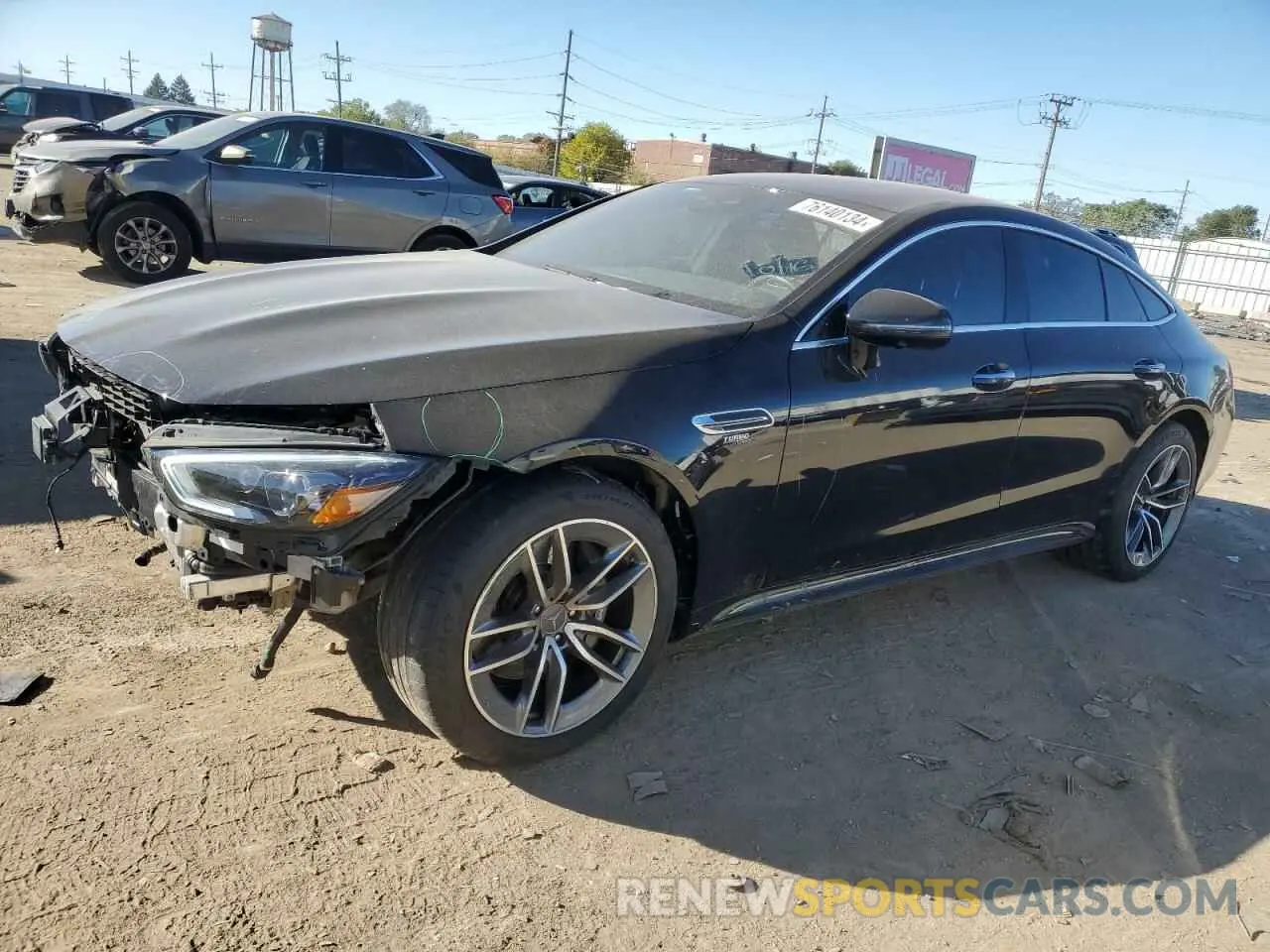 1 Photograph of a damaged car W1K7X5KB5MA036861 MERCEDES-BENZ GT-CLASS 2021