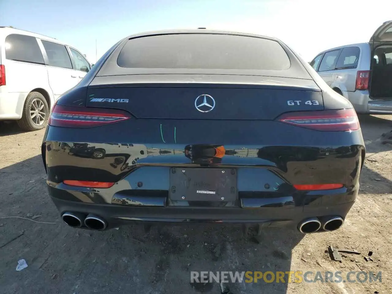 6 Photograph of a damaged car W1K7X5KB5MA036861 MERCEDES-BENZ GT-CLASS 2021