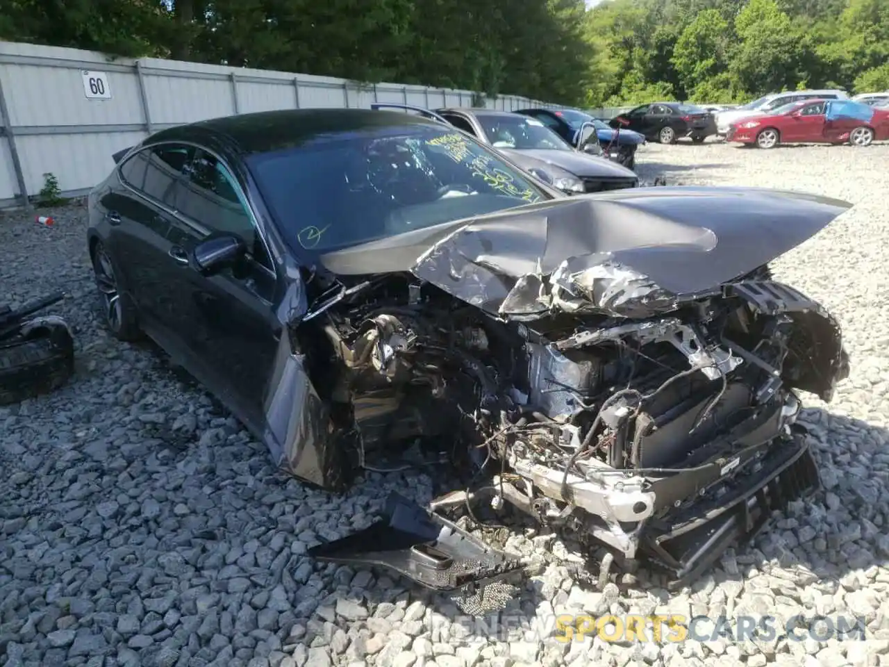 1 Photograph of a damaged car W1K7X5KB9MA036992 MERCEDES-BENZ GT-CLASS 2021