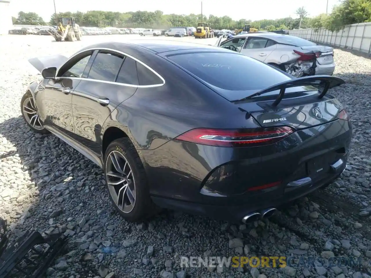 3 Photograph of a damaged car W1K7X5KB9MA036992 MERCEDES-BENZ GT-CLASS 2021