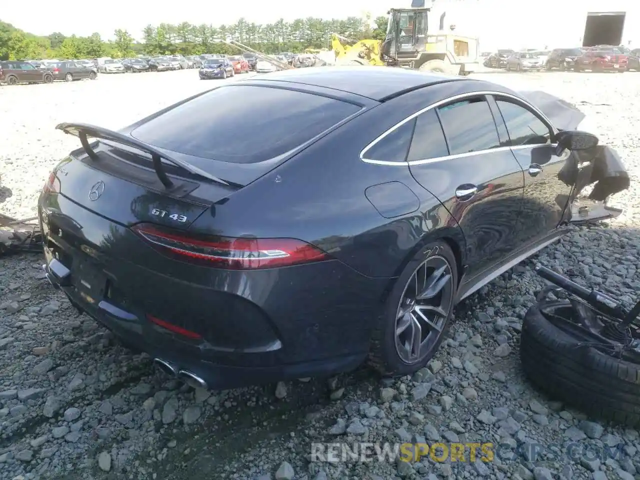 4 Photograph of a damaged car W1K7X5KB9MA036992 MERCEDES-BENZ GT-CLASS 2021