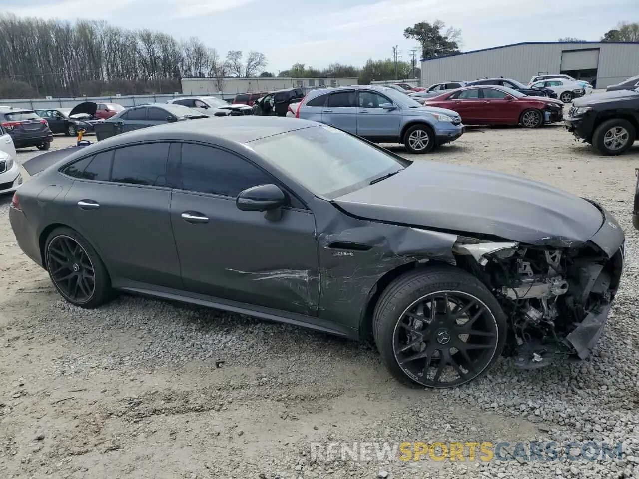 4 Photograph of a damaged car W1K7X6BB5MA036168 MERCEDES-BENZ GT-CLASS 2021