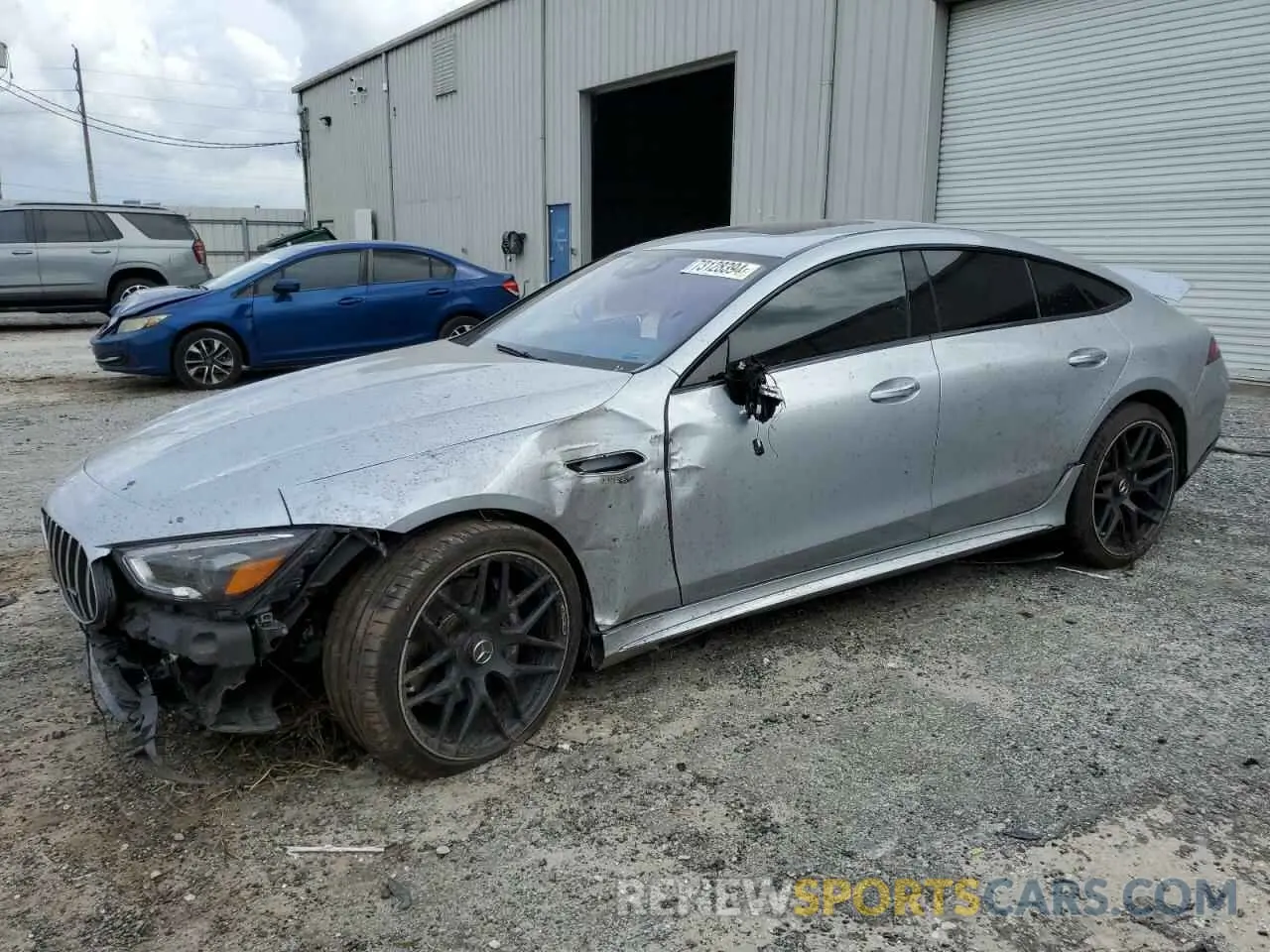 1 Photograph of a damaged car W1K7X6BB8MA037458 MERCEDES-BENZ GT-CLASS 2021