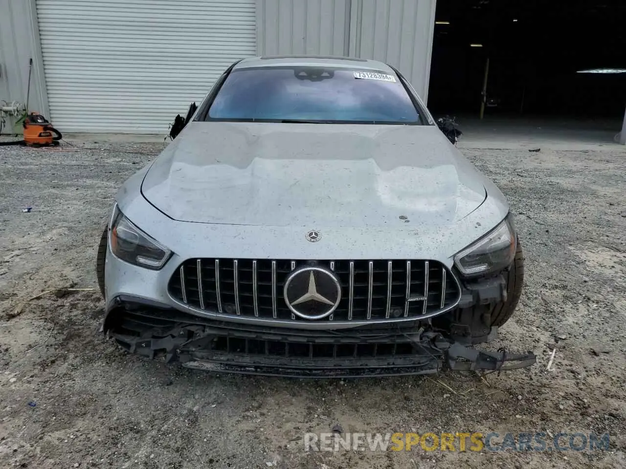 5 Photograph of a damaged car W1K7X6BB8MA037458 MERCEDES-BENZ GT-CLASS 2021