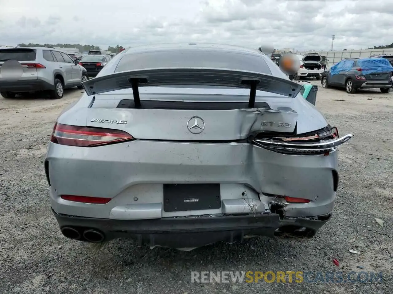 6 Photograph of a damaged car W1K7X6BB8MA037458 MERCEDES-BENZ GT-CLASS 2021