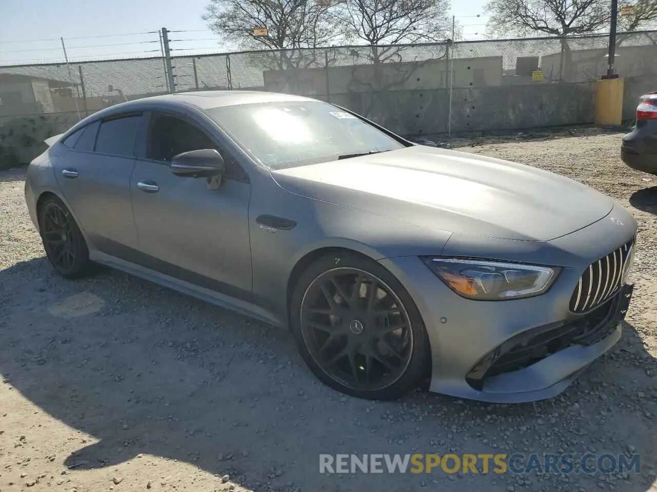 4 Photograph of a damaged car W1K7X6BB8MA037802 MERCEDES-BENZ GT-CLASS 2021