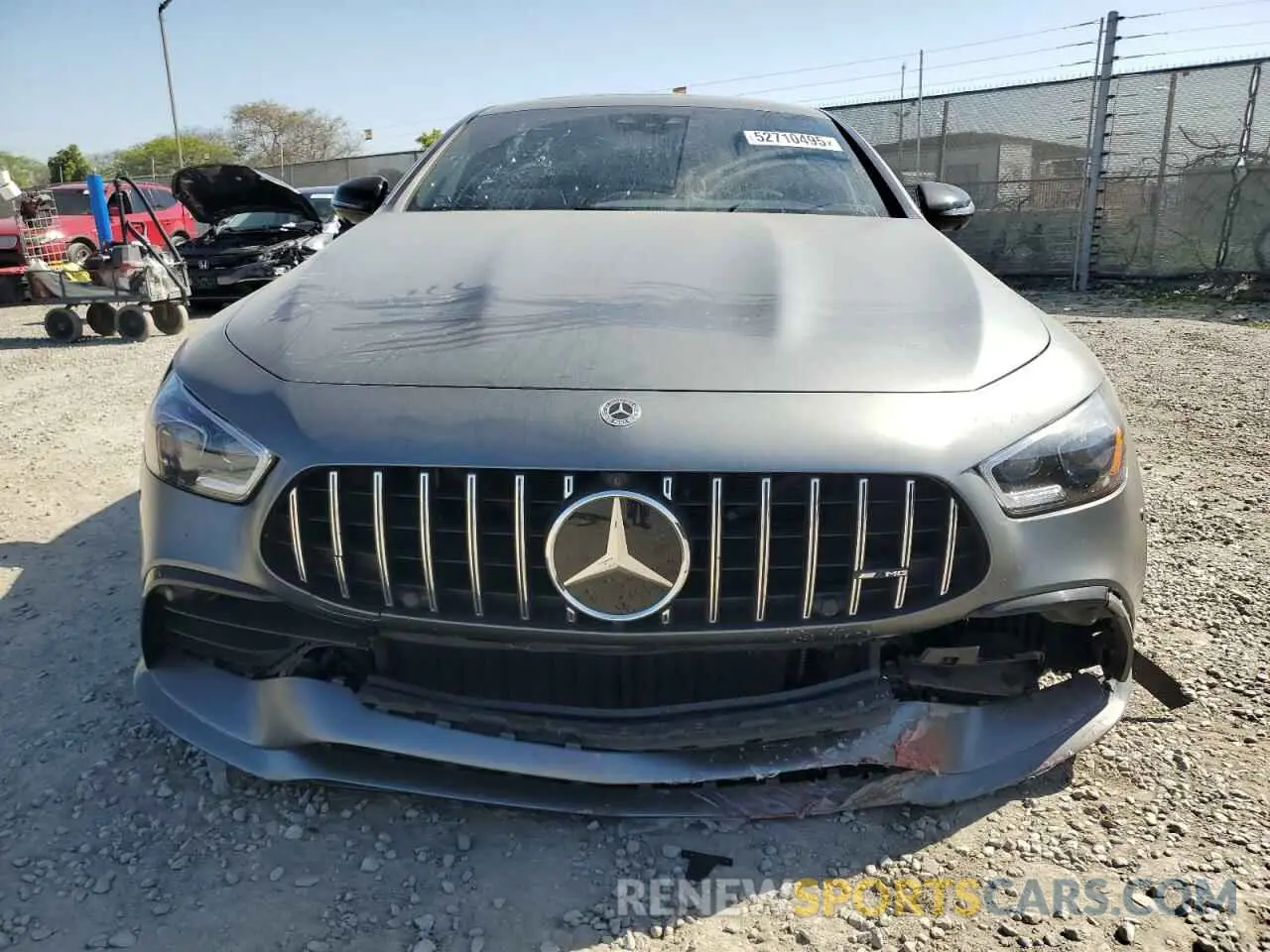 5 Photograph of a damaged car W1K7X6BB8MA037802 MERCEDES-BENZ GT-CLASS 2021