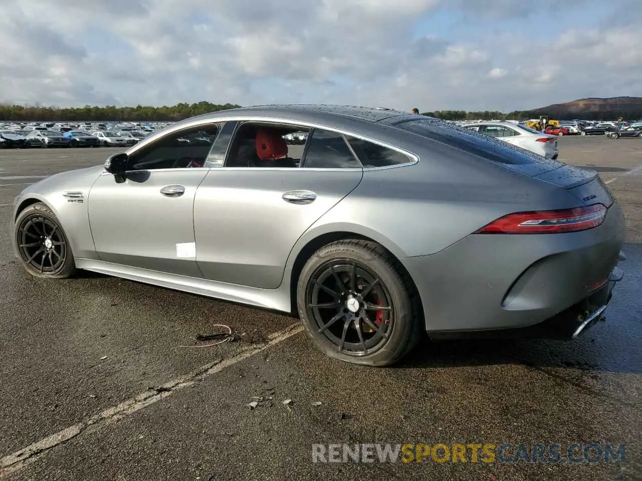 2 Photograph of a damaged car W1K7X8JB0MA031148 MERCEDES-BENZ GT-CLASS 2021