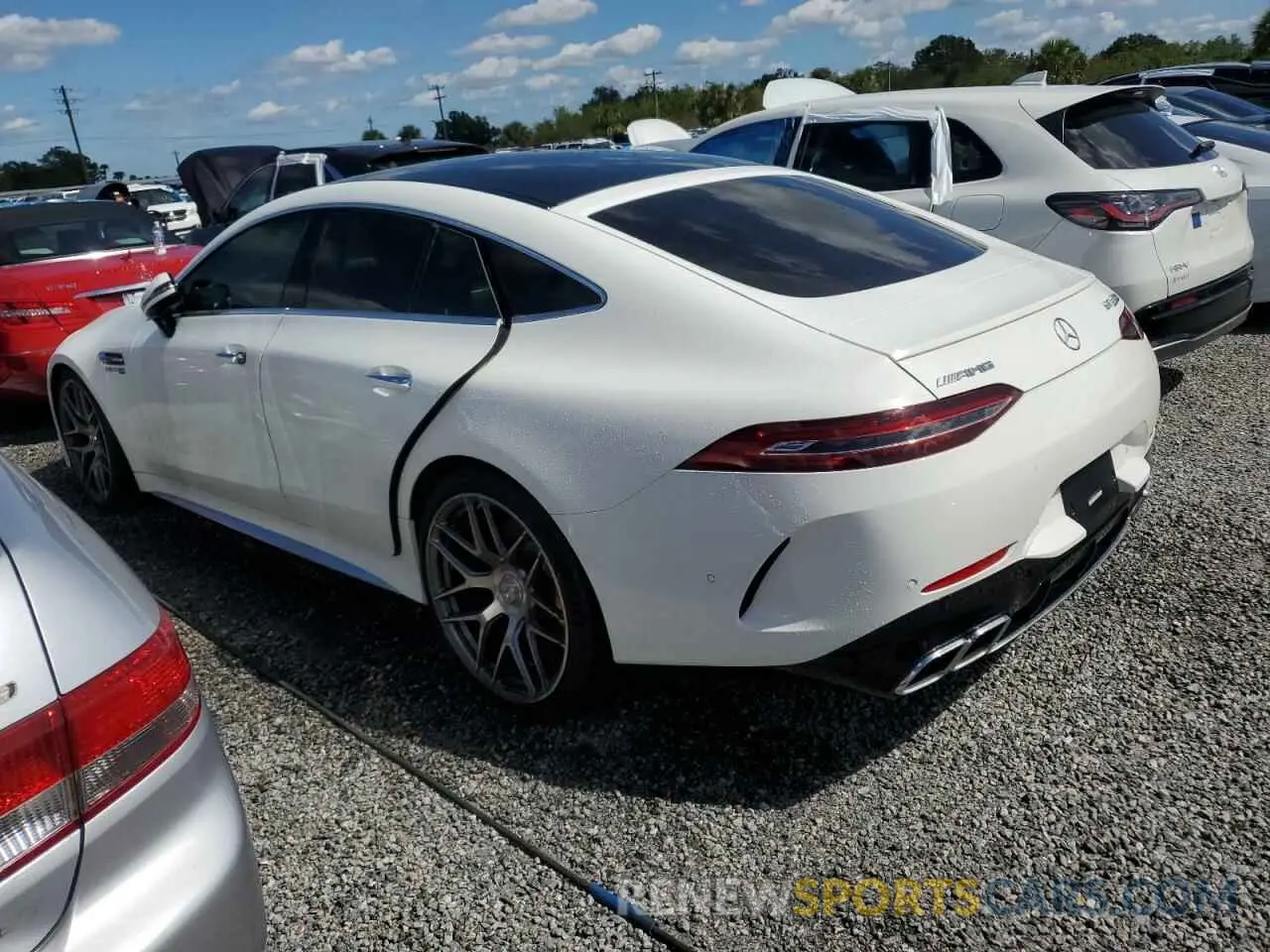 2 Photograph of a damaged car W1K7X8KB5MA037610 MERCEDES-BENZ GT-CLASS 2021