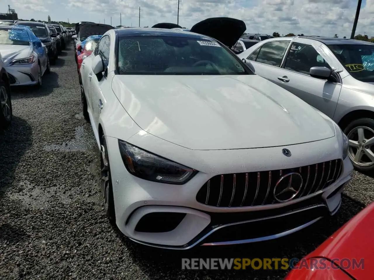 5 Photograph of a damaged car W1K7X8KB5MA037610 MERCEDES-BENZ GT-CLASS 2021