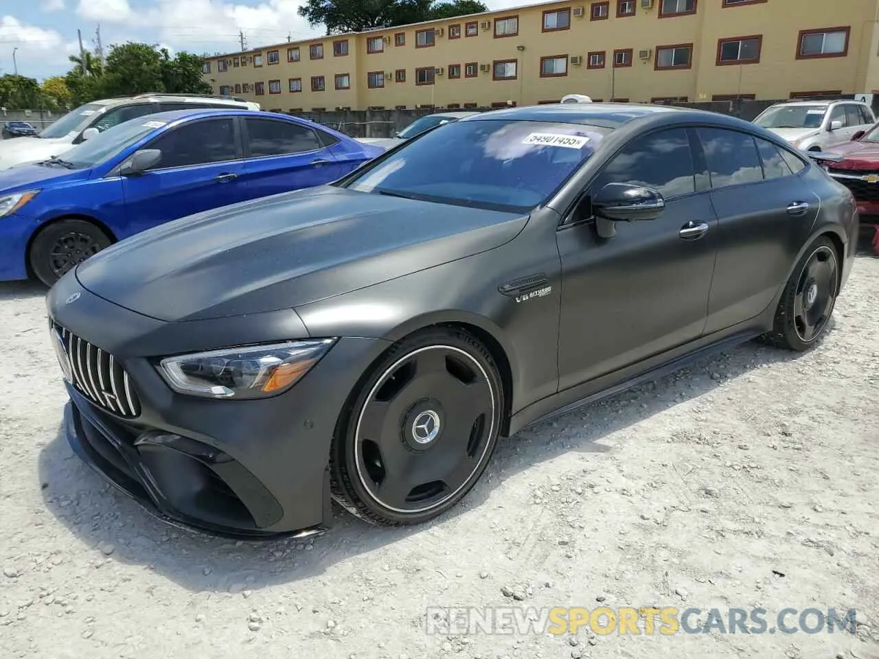 1 Photograph of a damaged car W1K7X8KB6MA041682 MERCEDES-BENZ GT-CLASS 2021