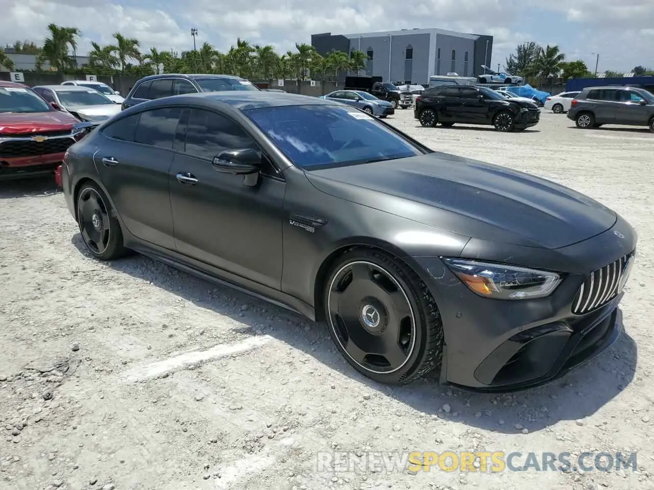 4 Photograph of a damaged car W1K7X8KB6MA041682 MERCEDES-BENZ GT-CLASS 2021