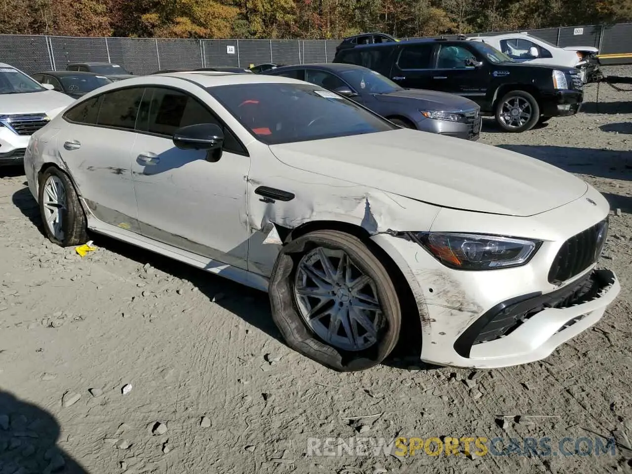 4 Photograph of a damaged car W1K7X5KB0NA053519 MERCEDES-BENZ GT-CLASS 2022