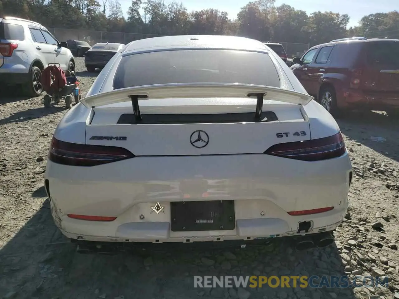 6 Photograph of a damaged car W1K7X5KB0NA053519 MERCEDES-BENZ GT-CLASS 2022